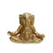 Kingston Living Meditating Elephant Tabletop Figurine - 8" - Gold
